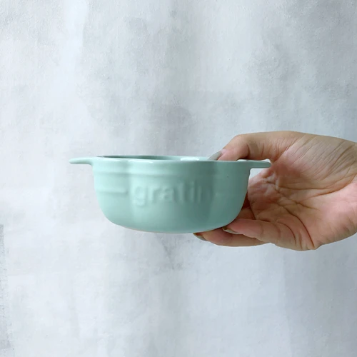 

Candy-colored snack bowls ceramic matte multicolor binaural dessert