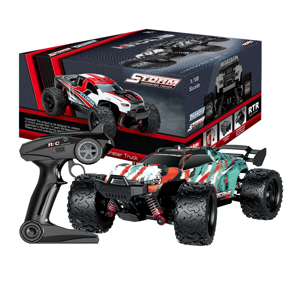 HS 18321 18322 1/18 2.4G 4WD 36km/h High Speed RC Car Model Remote Control Truck RTR Vehicle Off-road Car Electric Toy enlarge