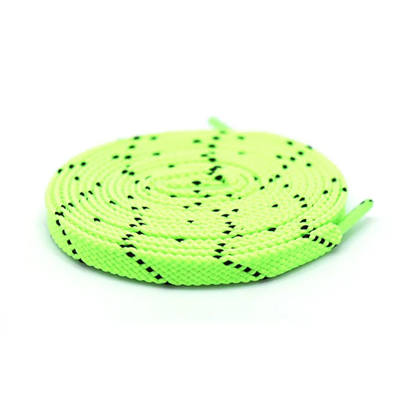 1 пара двухцветные Саржевые шнурки для кроссовок модные кроссовки из полиэстера