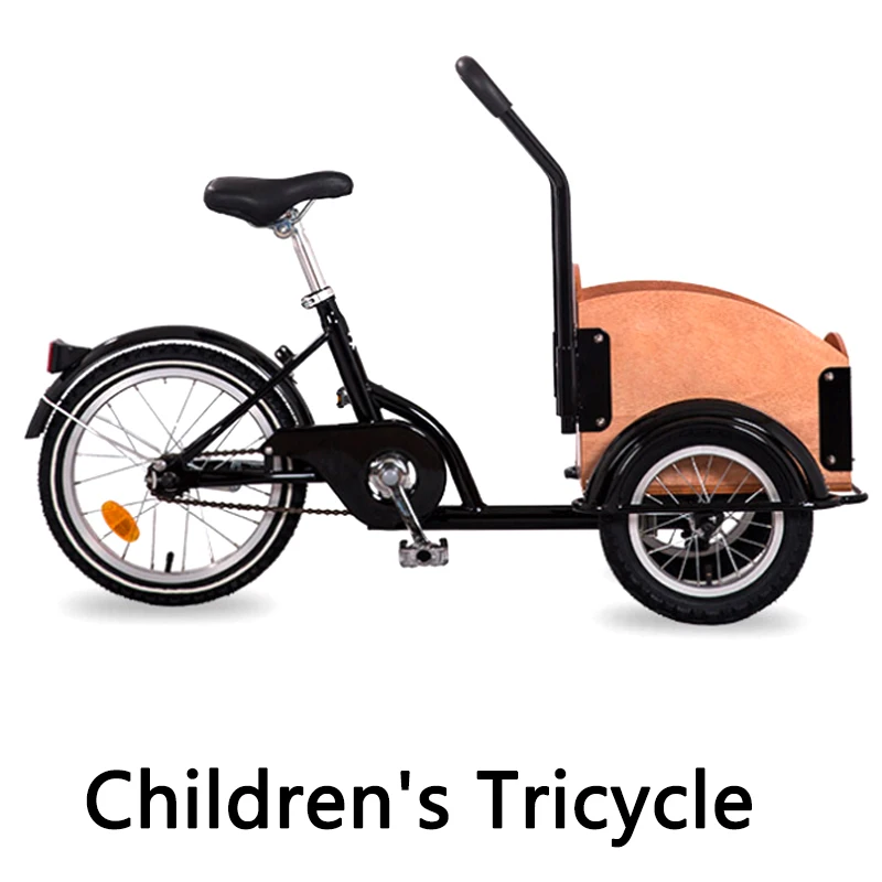 16-дюймовый/12-дюймовый детский трехколесный велосипед/трехколесный велосипед для домашних животных