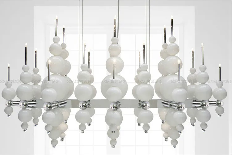 구매 포스트 모던 간단한 샹들리에 호텔 로비 쇼핑몰 레스토랑 바 의류 매장 KTV 판매 사무실 계단 샹들리에