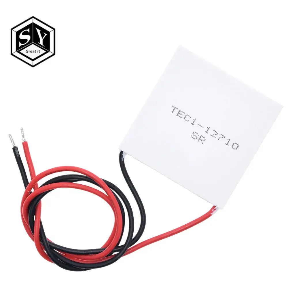 Здорово TEC1-12705 Термоэлектрический охладитель Пельтье TEC1-12706 TEC1-12710 TEC1-12715 40*40 мм 12V Пельтье Elemente модуль
