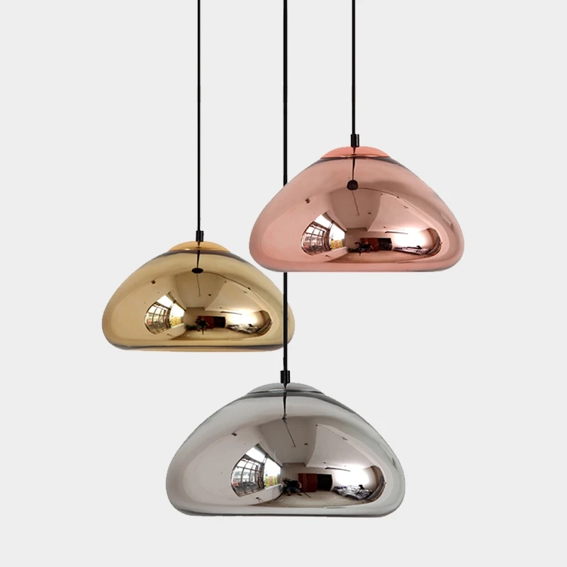 

Simple And Modern Electroplated Brass Chandelier Fashion Restaurant Lamp Personality Clothing Shop Bar Cafe Bar Decorative Lamps