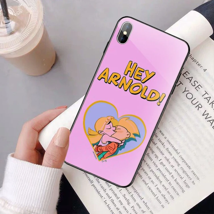 Hey Arnold Мягкий силиконовый чехол из ТПУ для iPhone 11 pro XS MAX 8 7 6 6S Plus X 5 5S SE XR | Мобильные
