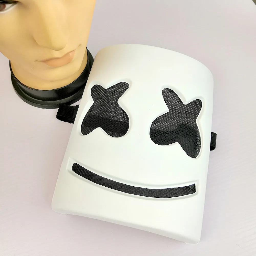 Официальная авторизация DJ Spun sugar настоящий шлем Косплей Marshmello ослепительные огни