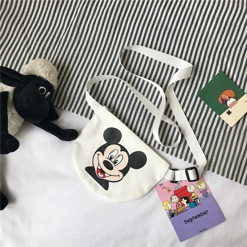 Disney Новый тумо Микки Мышь сумка на плечо через карманы поясная милые играть в
