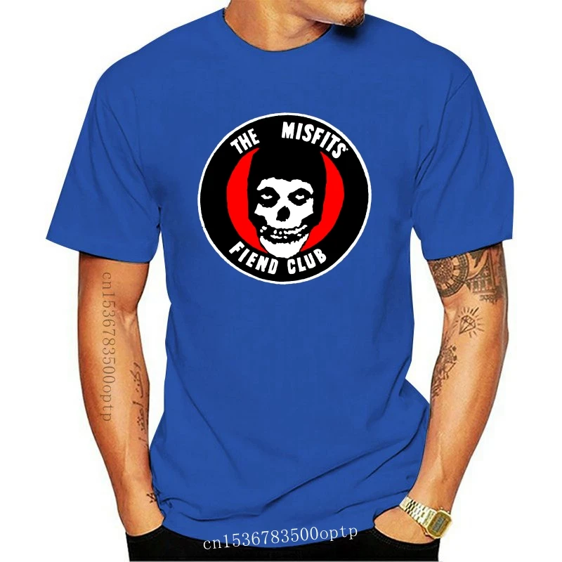 

Новая мужская футболка Misfits Fiend Club 2021 S L 2Xl облегающая футболка