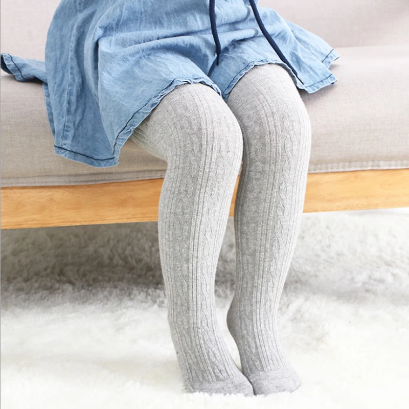 Леггинсы для девочек сезон зима весна Детские теплые штаны леггинсы малышей