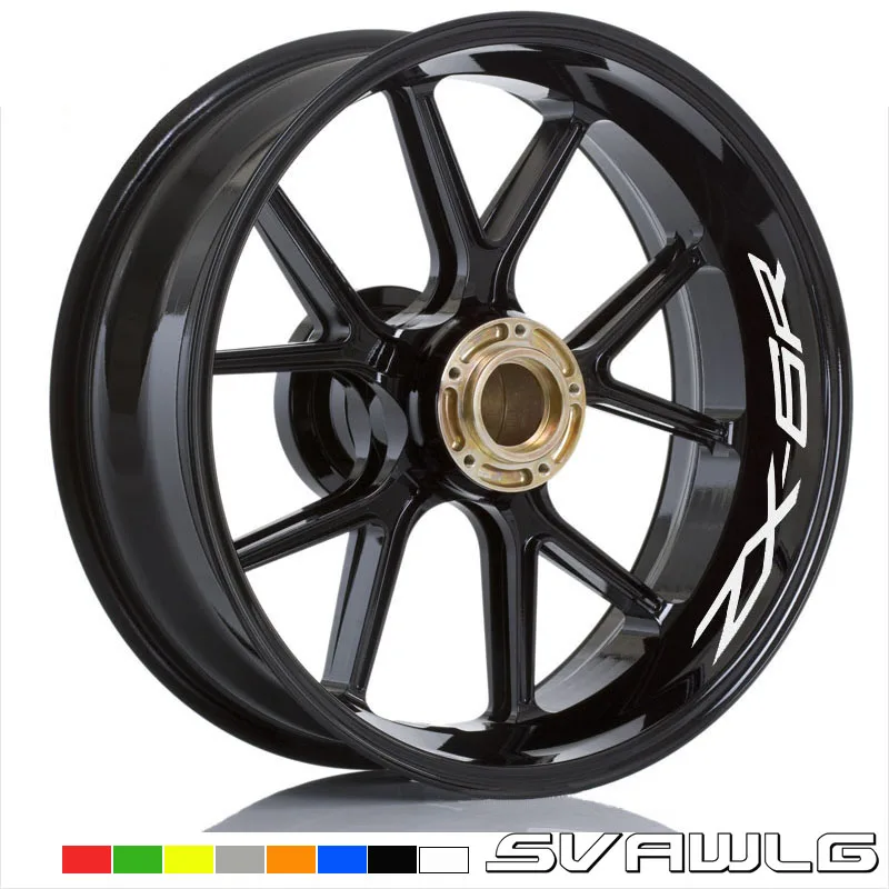 Мотоциклетные наклейки колеса светоотражающие полосы для KAWASAKI ZX-6 ZX6 ZX6R с