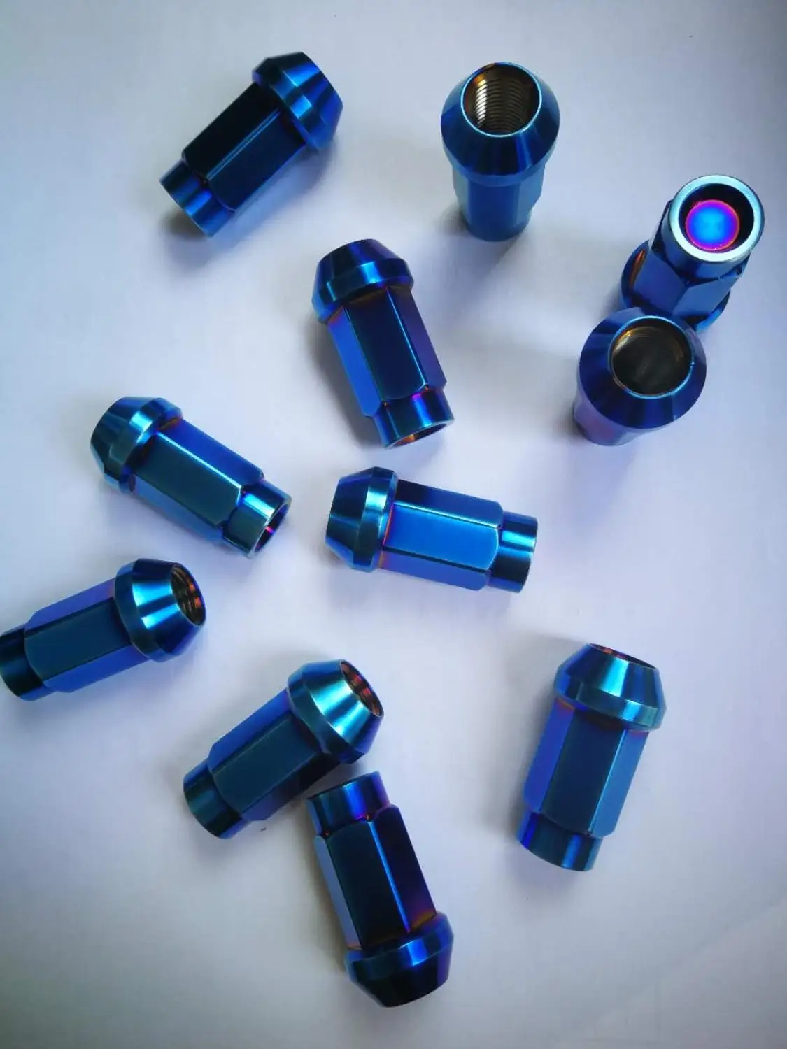 Титановая 4 осевая часть ЧПУ (цветная отделка под заказ) механическая обработка TC4