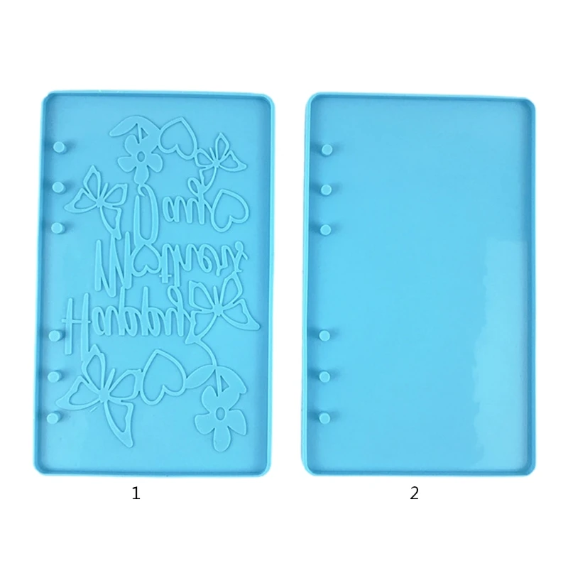 

L5YD Happy Mother's Day Notebook A6 Cover Silicone Mold for DIY Craft