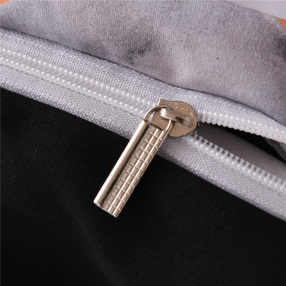 Комплект постельного белья в скандинавском стиле с 3D фианитами наволочка