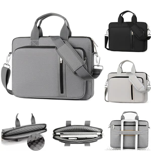 laptop bag sleeve case briefcase shoulder handbag notebook cover for 11 13 14 15 6 17 inch macbook air asus acer lenovo dell hp free global shipping