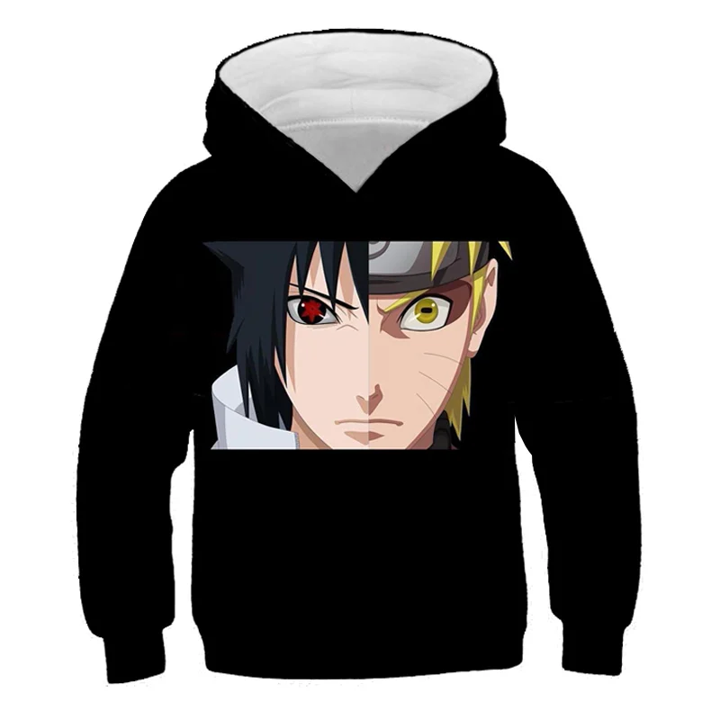 

Naruto Hoodie Kids 3D Printing Animation Vide Cool Children's Casual Sweatshirt Clothes Hoodies Long Sleeve Pullover Boy Girl