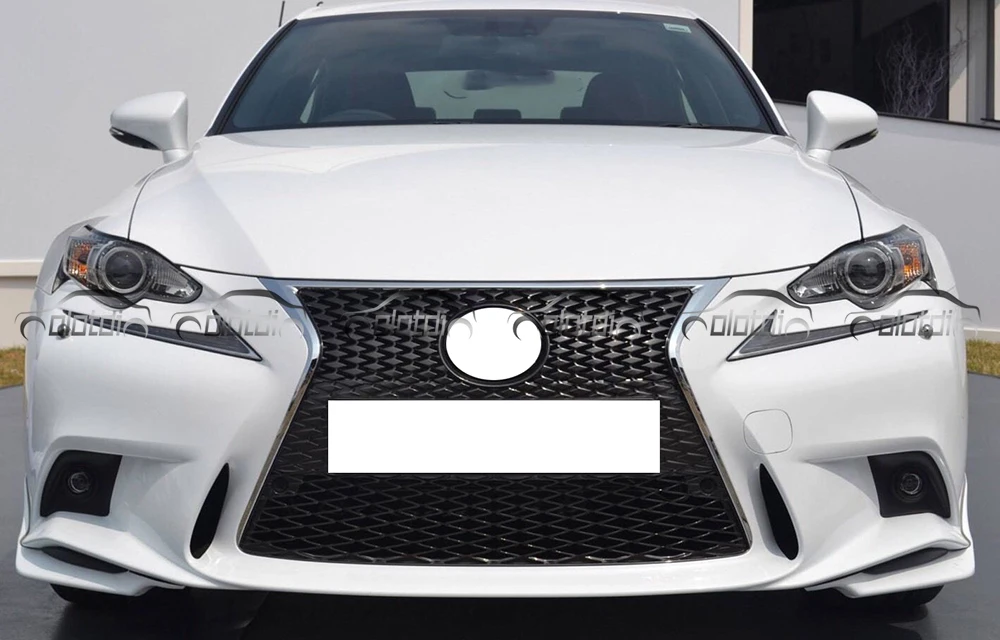 Спойлер переднего бампера из углеродного волокна/полиуретана для Lexus IS F SPORT