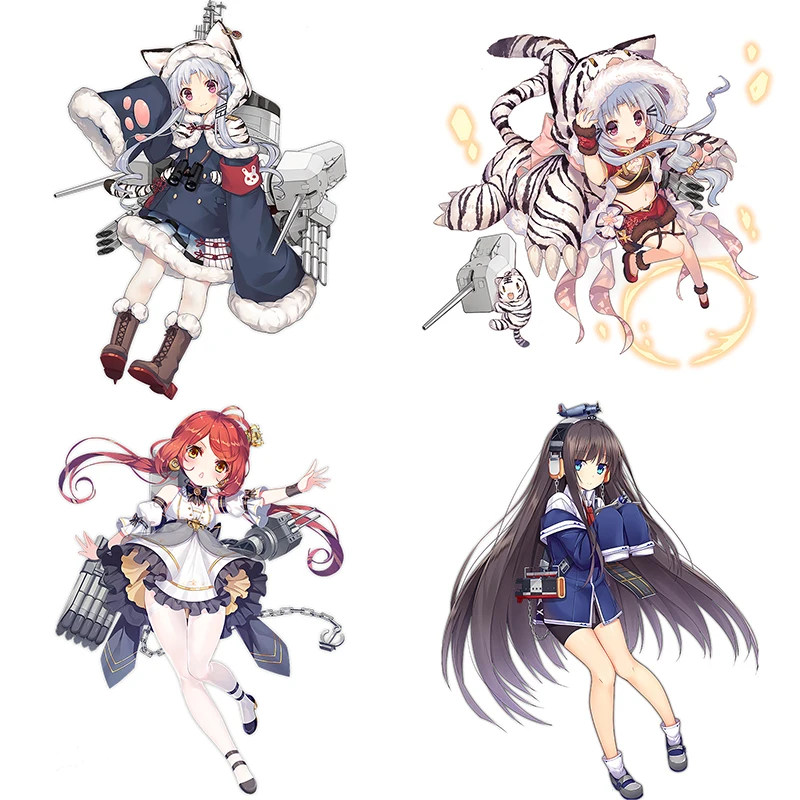 

Three Ratels CYX15 Most complete Azur Lane PVC Anime sticker for car bike motorcycle laptop wall stickers decals