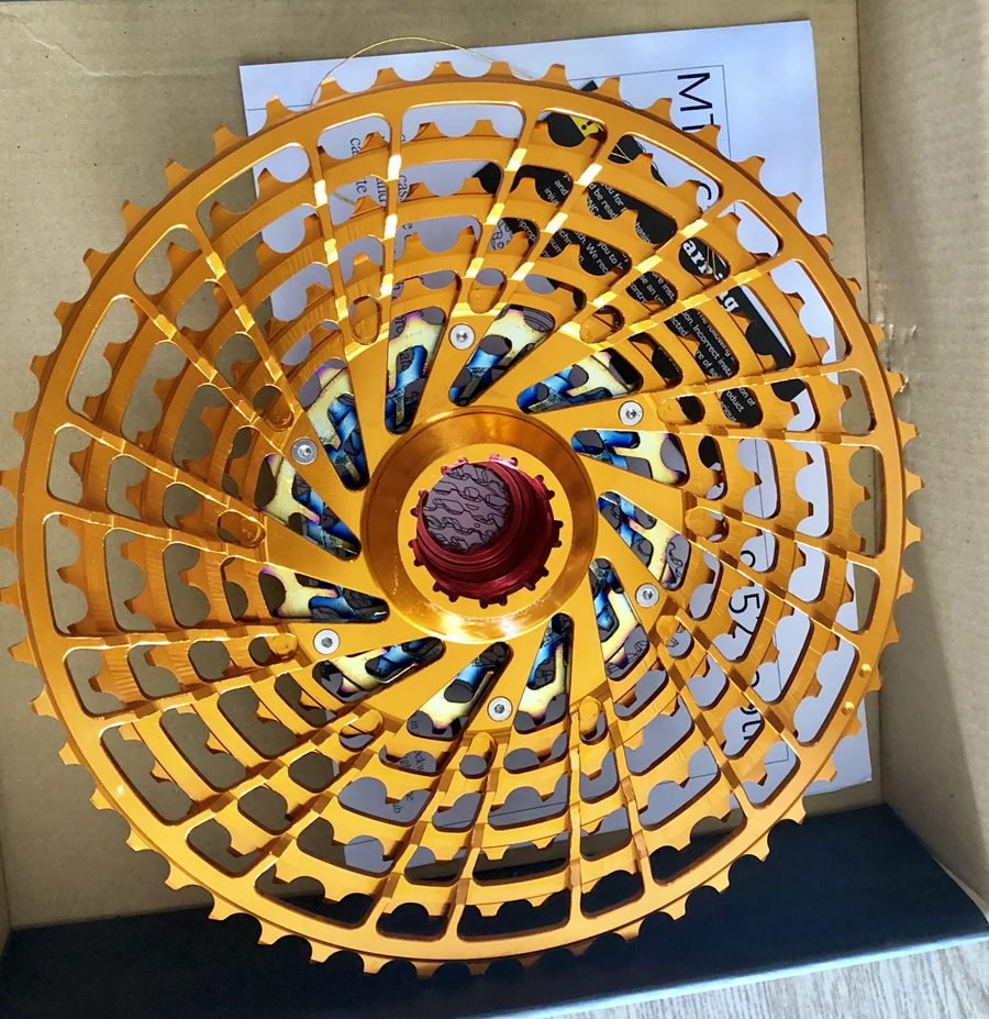 KCNC кассеты 12 скоростные MTB 9 52 зубья для XX1Eagle XD XDR 12S SRAM золотой розовый красный