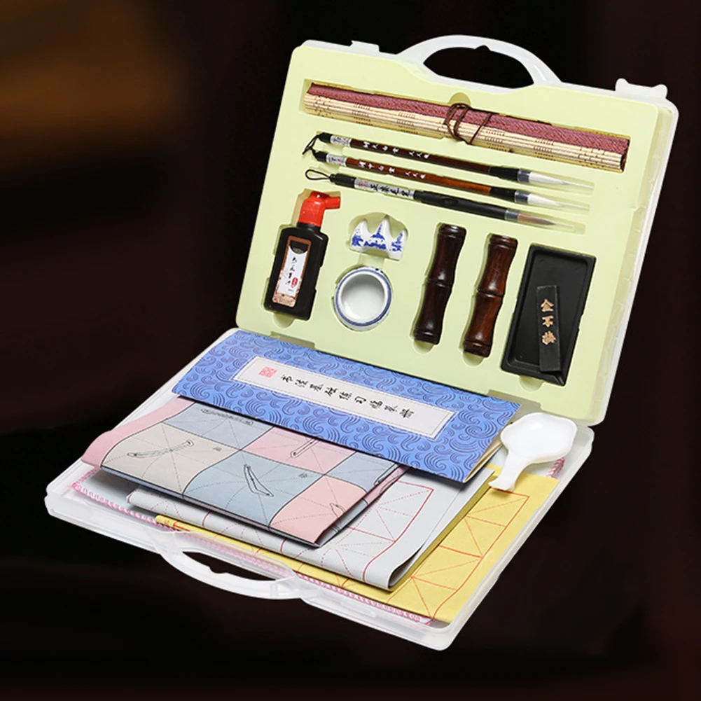 Кисточки для письма Набор держателей чернил китайской каллиграфии инструмент