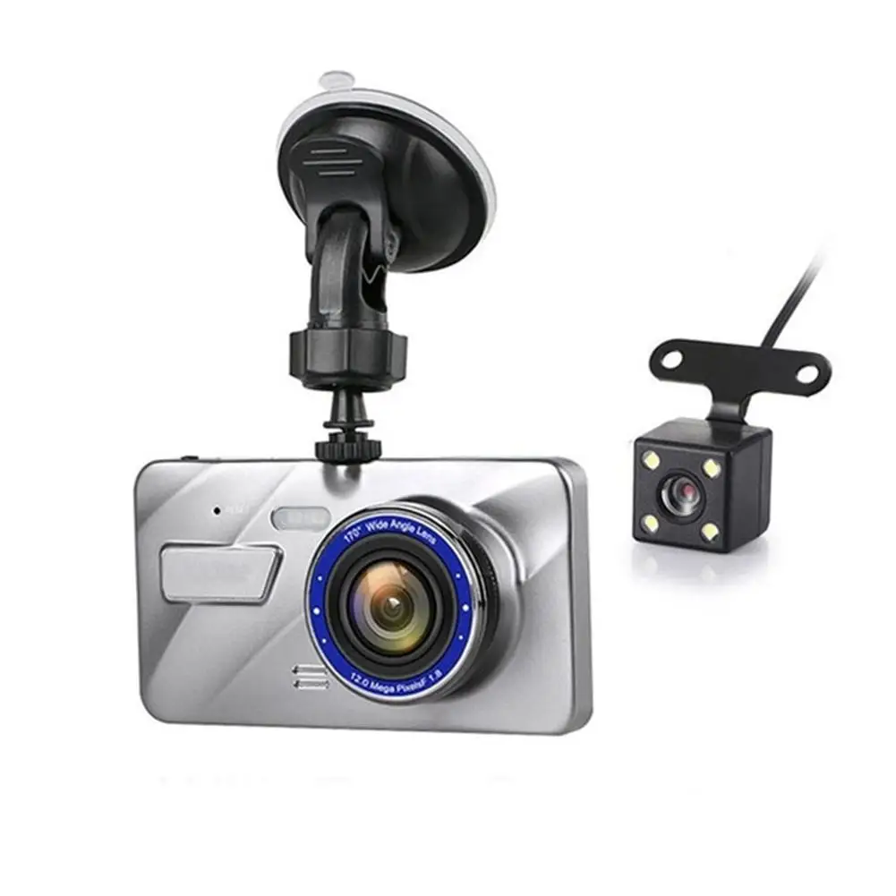 2021 Dash Cam Видеорегистраторы для автомобилей Камера 4 дюйма с разрешением Full HD 1080P