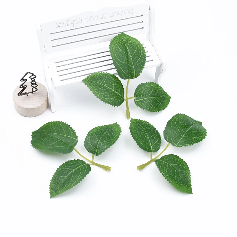 20/50 шт Розы Листья декоративные цветы для скрапбукинга домашний Декор Свадебная