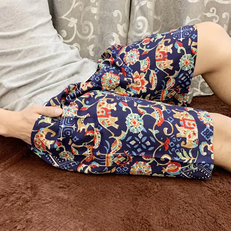Lounge/короткие боксеры для сна; Пижамные шорты для мужчин; 1295 - Цвет: Model 22