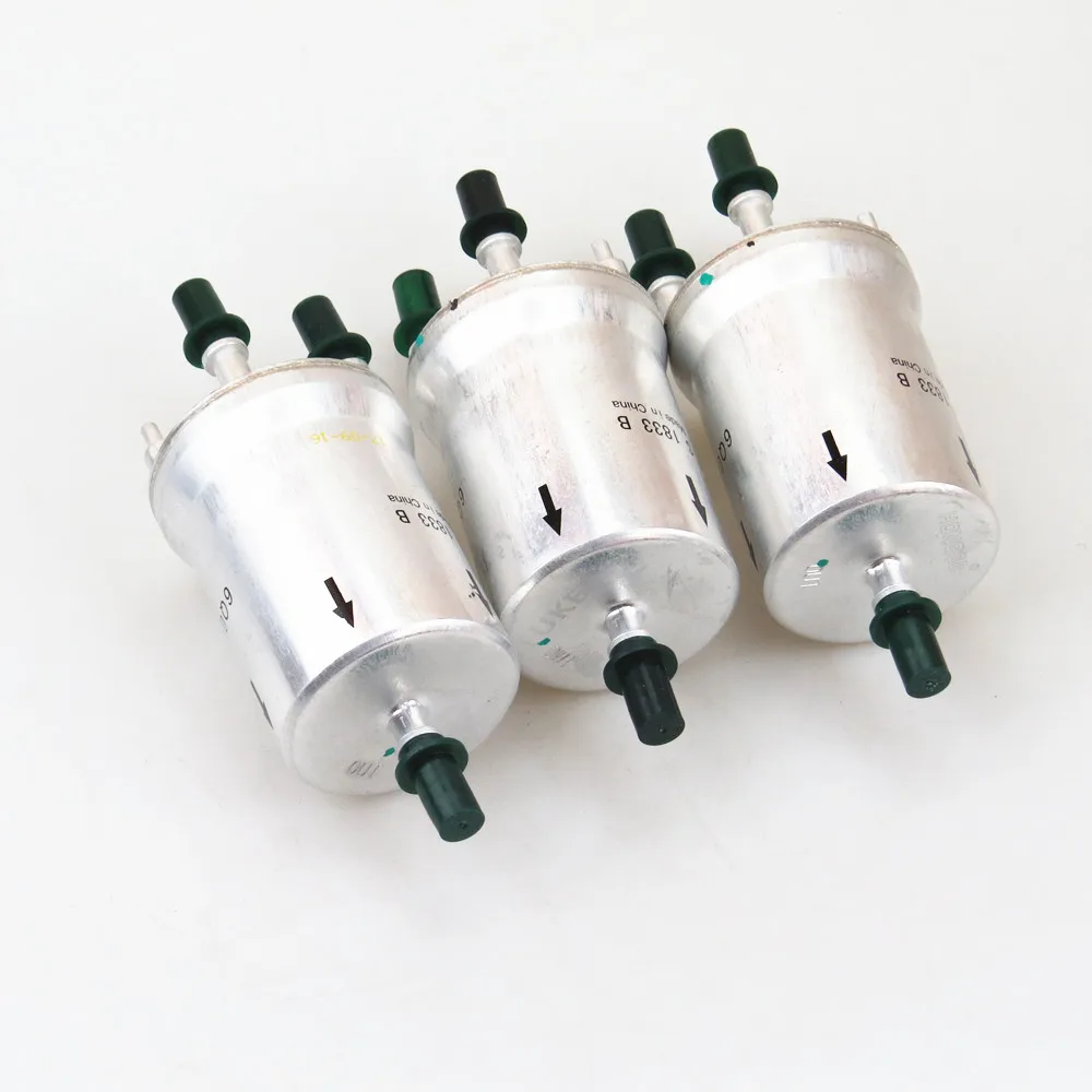 TUKE 3 шт. бензиновый топливный фильтр для двигателя 1 4 6 8 2 0 VW EOS Polo Caddy Beetle Golf Jetta MK5 MK6