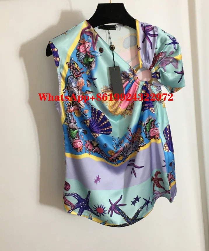 

Wholesale and retail 2021 Roman style beautiful T-shirt