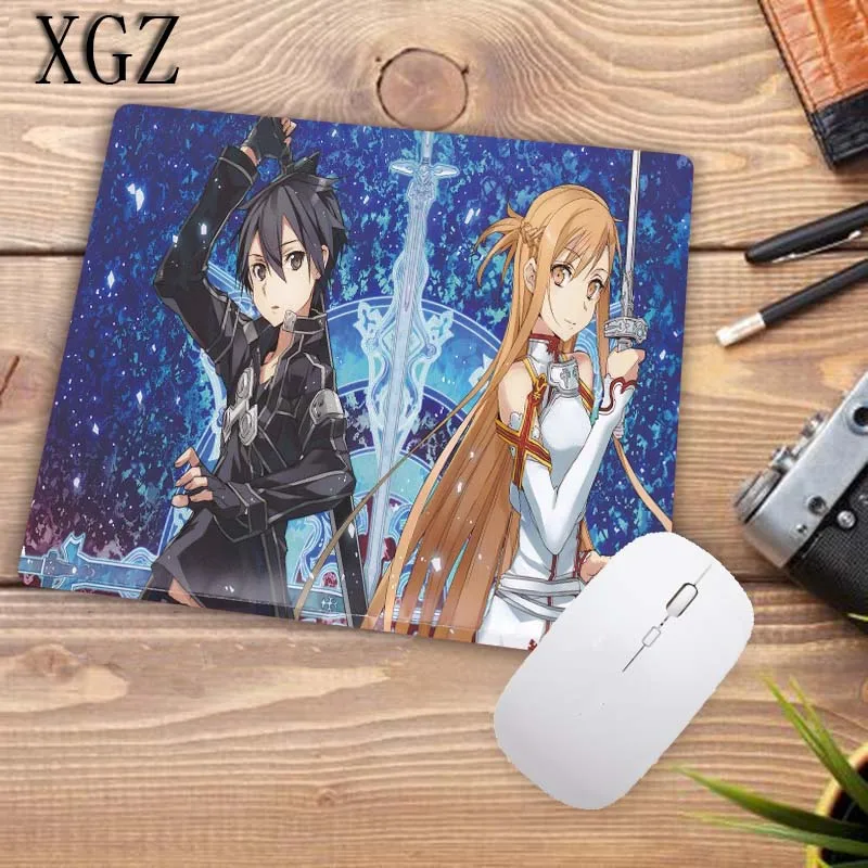 Коврик XGZ 70x30/90x40 см водонепроницаемый игровой коврик для мышки с аниме |