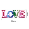 DIY Diamond Painting Lamp LED Full Drill Special Shaped Diamond Painting LOVE Modeling Lamp Led Light Table Desk Home Decoration 2