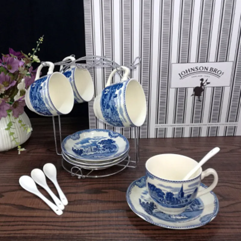 Керамическая чашка для кофе набор фарфоровых кофейных чашек европейская