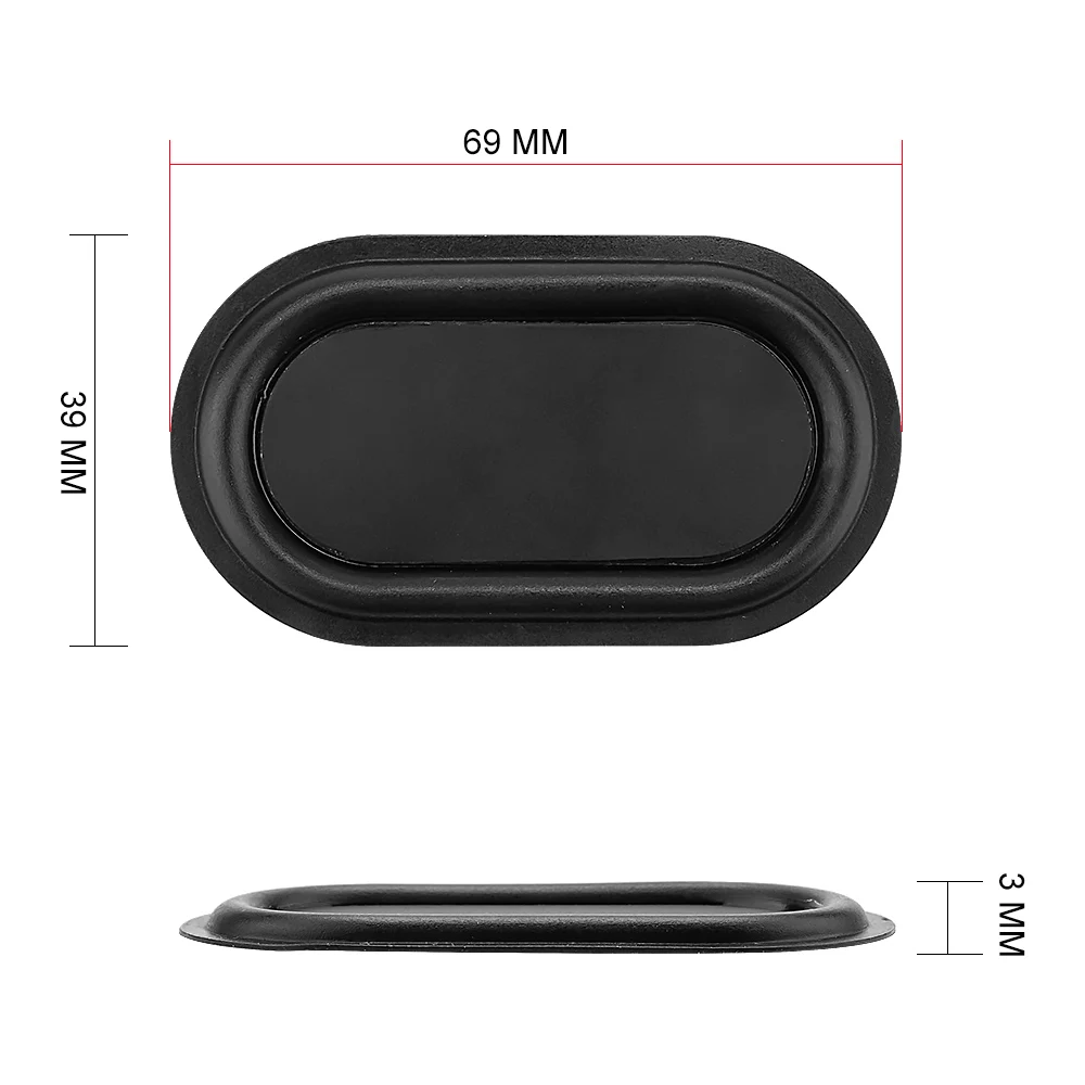 AIYIMA 2 шт. аксессуары для динамиков пассивные басовые диафрагмы Вибрирующая