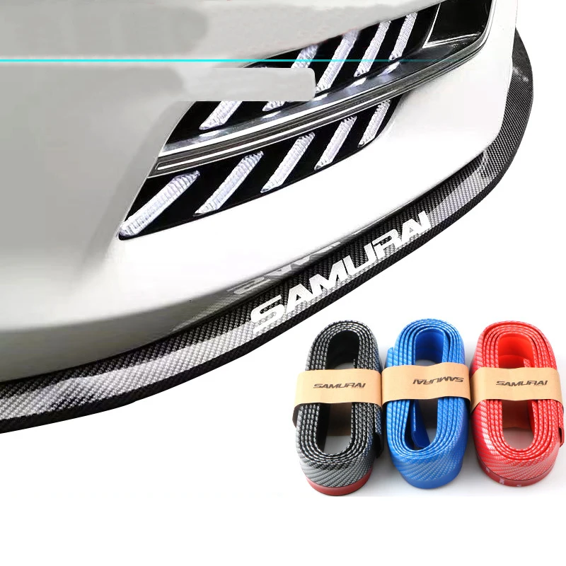 2 5 м защита переднего бампера для автомобиля резиновая Защита губ разделитель