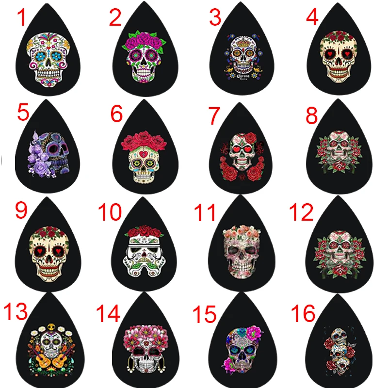 

Серьги-подвески из искусственной кожи с принтом в виде цветка розы