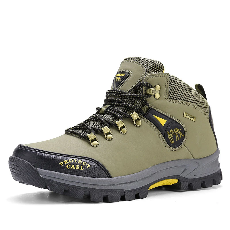 Уличная походная обувь для мужчин противоскользящая подошва горные походные