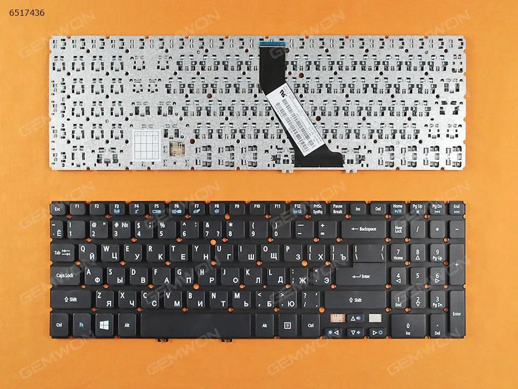 Новая Русская раскладка для замены Клавиатура ноутбука ACER Aspire M5-581T M5-581G M5-581PT M5-581TG