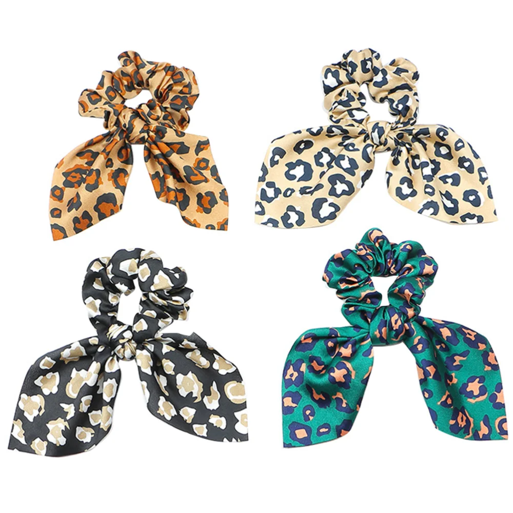 4 шт. лента для волос Леопардовый хвост держатели креативный - Цена: 426,41 руб.
