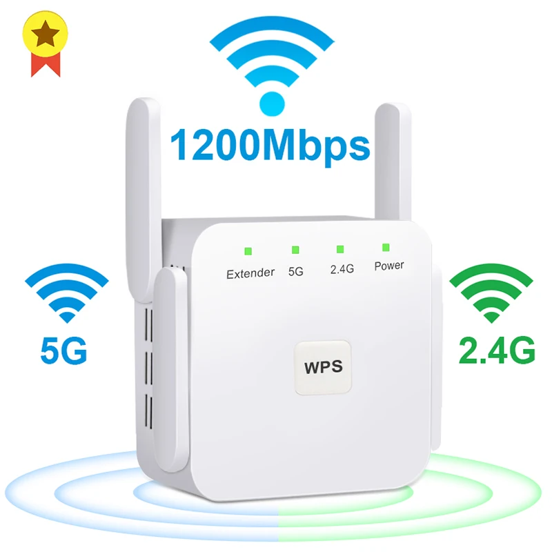 Ретранслятор Wi-Fi 1200 Мбит/с 2 4 ГГц | Компьютеры и офис
