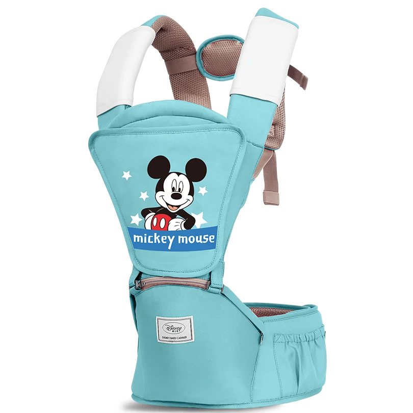 Disney Ergonomic Baby Carrier Multifunction Backpack Kid Carriage Toddler Baby Sling Wrap Suspenders Breathable Infant Carrier - Цвет: 4
