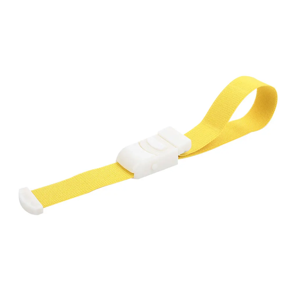 Yellow Hemostasis Effect Good Portable Emergency Tourniquet Military Step Practical Medical Strap Outdoor Tourniquet Snap Tourniquet - Color: Yellow