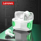 Игровые наушники Lenovo GM5 TWS, беспроводные Спортивные наушники Bluetooth 5,0 с низкой задержкой, Hi-Fi гарнитура с длительным сроком службы батареи и микрофоном