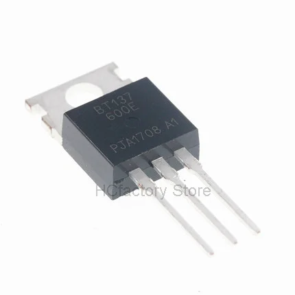 

NEW Original 10pcs BT137-600E BT137 BT137-600 TO-220 600V Triacs RAIL TRIAC Wholesale one-stop distribution list