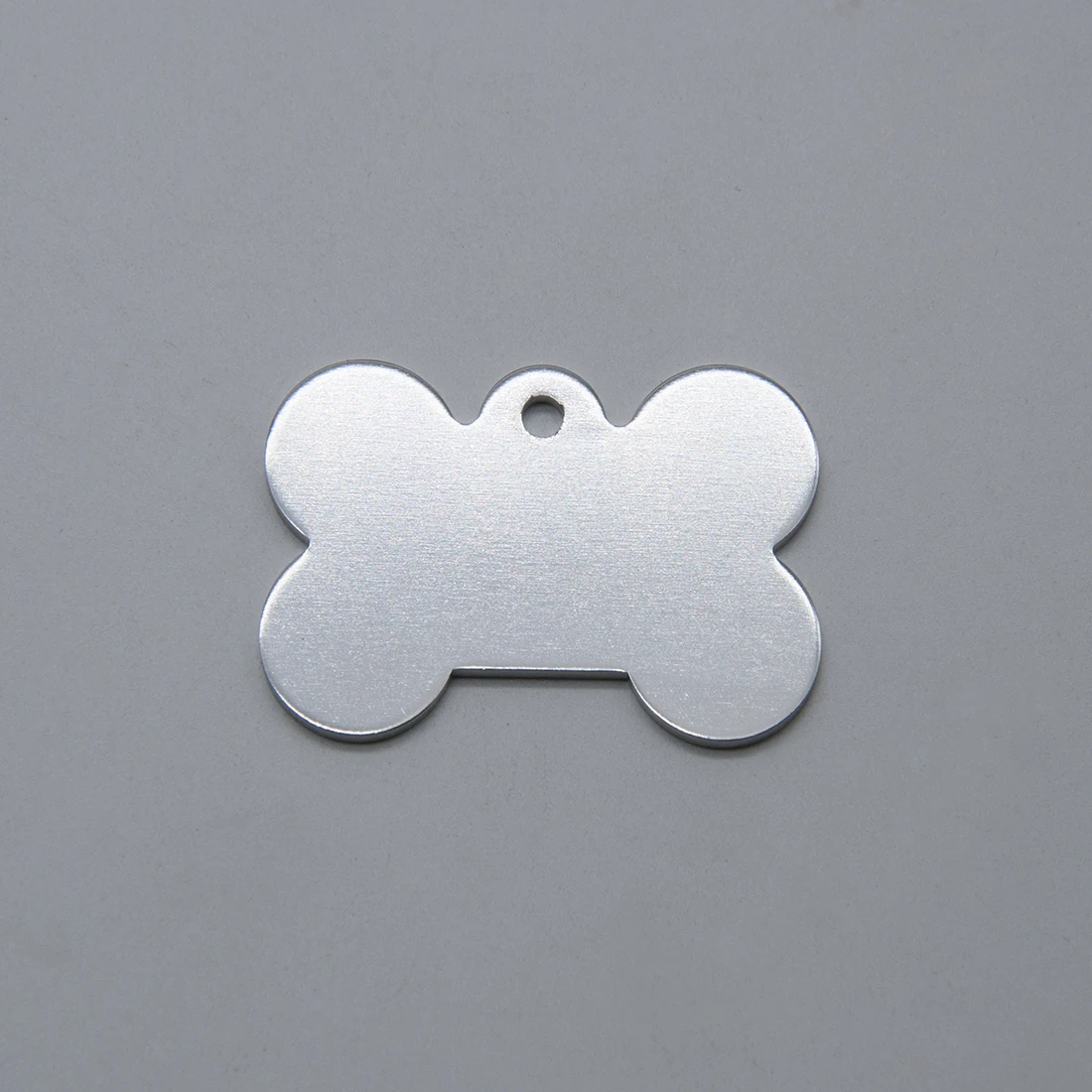 

Stamping Blanks Dog Bone Shaped Aluminum Tags With Hole for Hand Stamped and Engraving