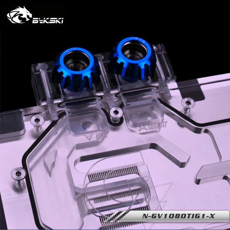 Водяной блок Bykski для GIGABYTE GTX 1080 Ti Gaming OC 11G с охлаждением кулер VGA поддержка