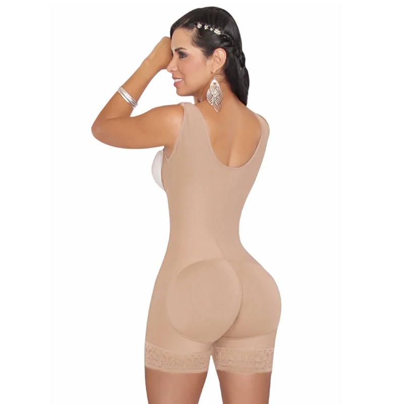 Compression Seamless Fajas Girdle Short With High Back fajas colombianas Post Surgery Compression BBL Stage 2