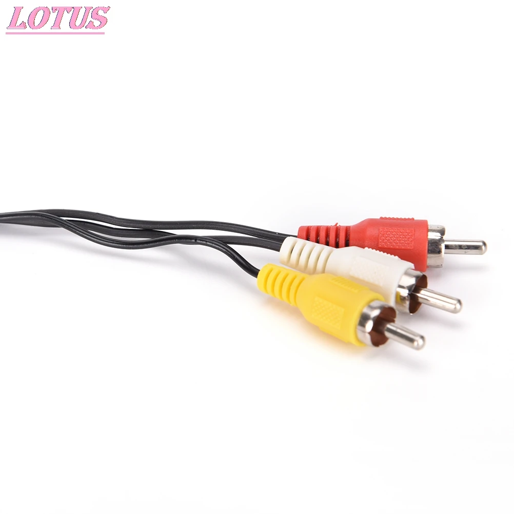 

Cable de Audio y vdeo compuesto, 3 RCA macho a 3 RCA macho, 1M, Cables de Audio y vdeo