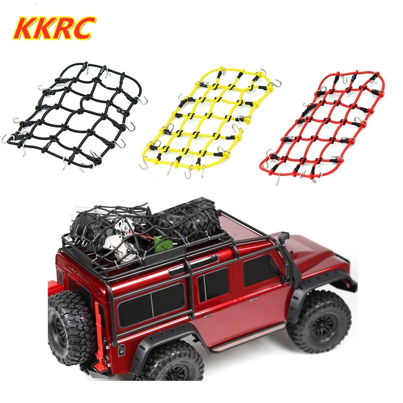 

Маленькая багажная сетка на крышу, красная для масштаба 1/10 RC Rock Crawler D90 D110 TRX-4 Trx4 Rc Car