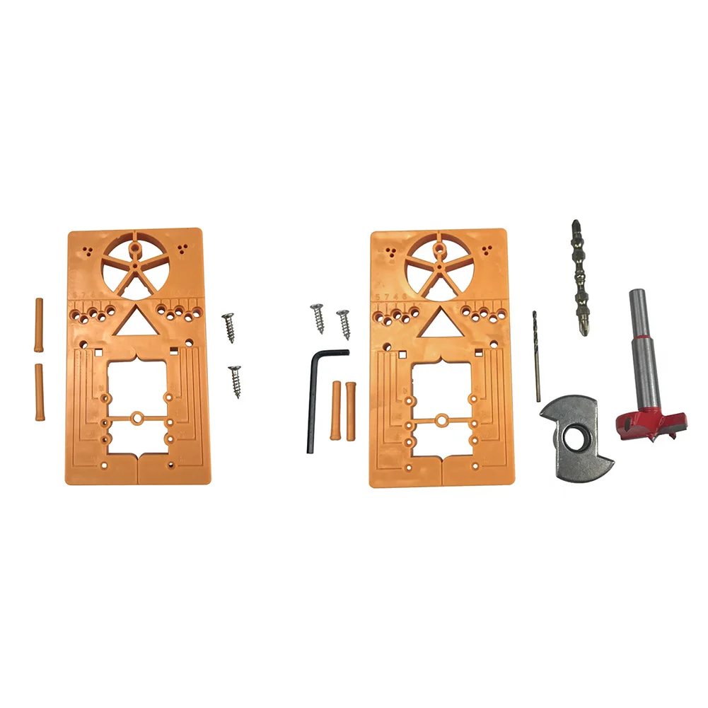 

Многофункциональная дверная петля для отверстий шкафа, направляющая для позиционирования отверстий для деревообработки «сделай сам»