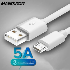 5a super fast charging wire micro usb cable data sync for samsung s7 huawei xiaomi note tablet android usb phone charger cables free global shipping