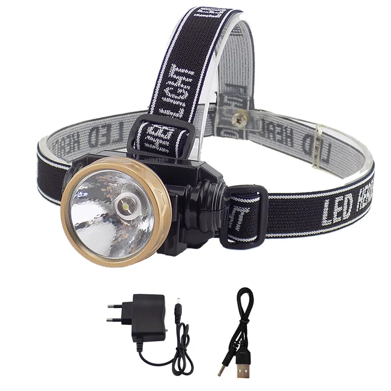 

Перезаряжаемые фары Мощный светодиодный головной светильник фара супер яркий светодиодный фонарь для ночной рыбалки Охота Отдых на природ...