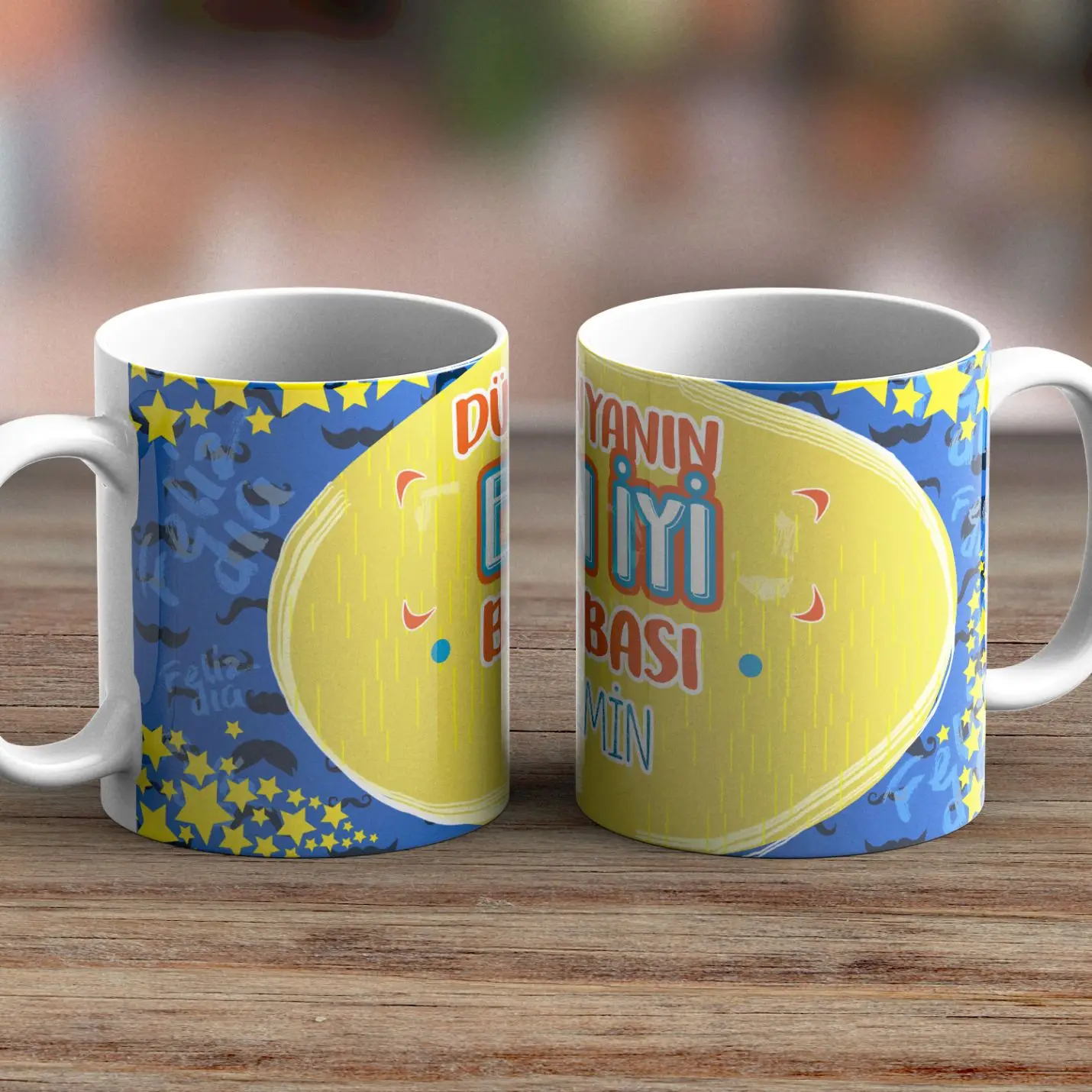 

Personalized Best Santa Claus Theme White Mug-02